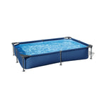 Piscina Rectangular Tubular 221x150x43 cm Fidji