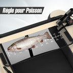 GYMAX Bateau Pêche Gonflable Portable, avec Pagaie, Règle à Poisson, Porte-Canne, Palmes, Pompe, Poches de Rangement, Tansport Pratique avec Bandoulières