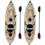 Lifetime 90806 Tamarack Angler 100 Kayak de Pesca 2 Paquetes (Remos Incluidos)