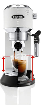De'Longhi EC685M Dedica Deluxe Automatic Espresso Machine,35 oz, 1, Metallic