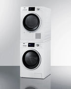 Summit 24" Washer/Heat Pump Dryer Combination 15 Dry Settings