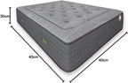 Matnature | Platinum | Mattress Great Comfort Pro Multiple Rest | Pocket Springs and Memory Foam | Height 30 cm | Breathable, Non-Slip and Anti-Mite (150 x 200 cm)