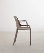 Silla de Polipropileno con Reposabrazos Mila