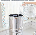 Big Berkey système filtre eau 8L inox gravité + 2 filtres BB9-2