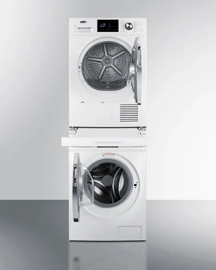 Summit 24" Washer/Heat Pump Dryer Combination 15 Dry Settings