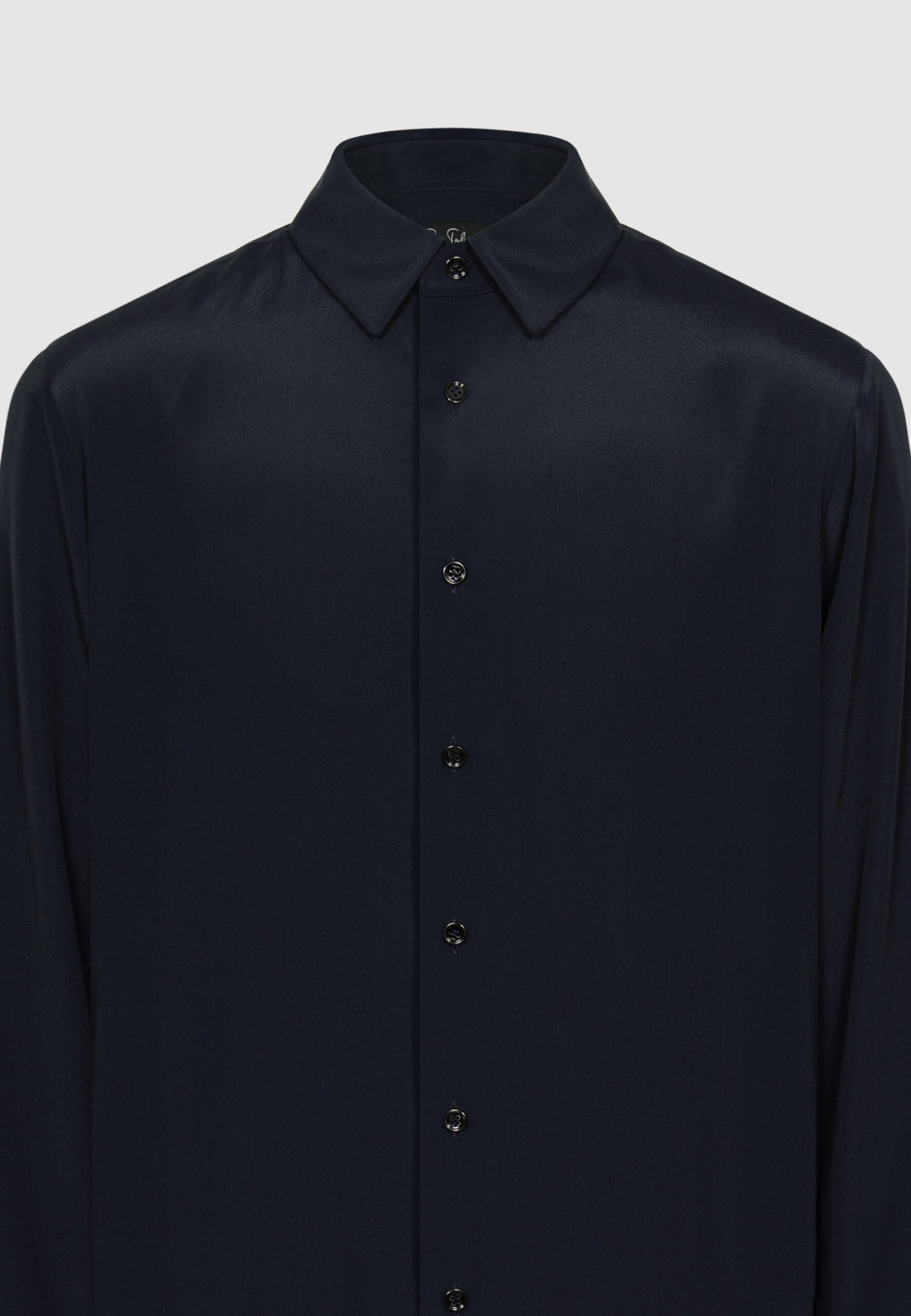 Chemise en crêpe fluide noir