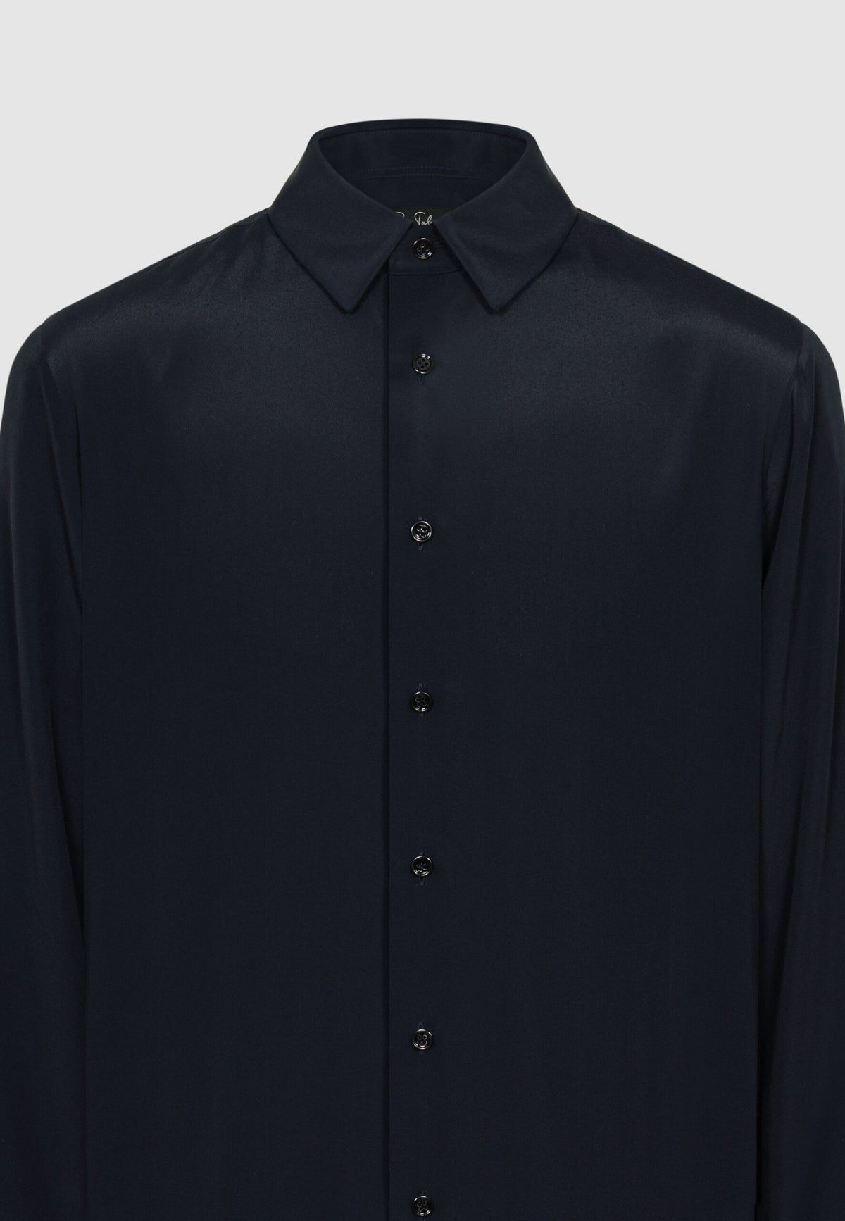 Chemise en crêpe fluide noir