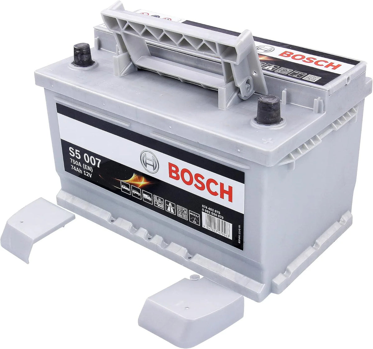 Bosch S5007 - Batterie Auto - 74A/h - 750A - Technologie Plomb-Acide - pour les Véhicules sans Système Start/Stop