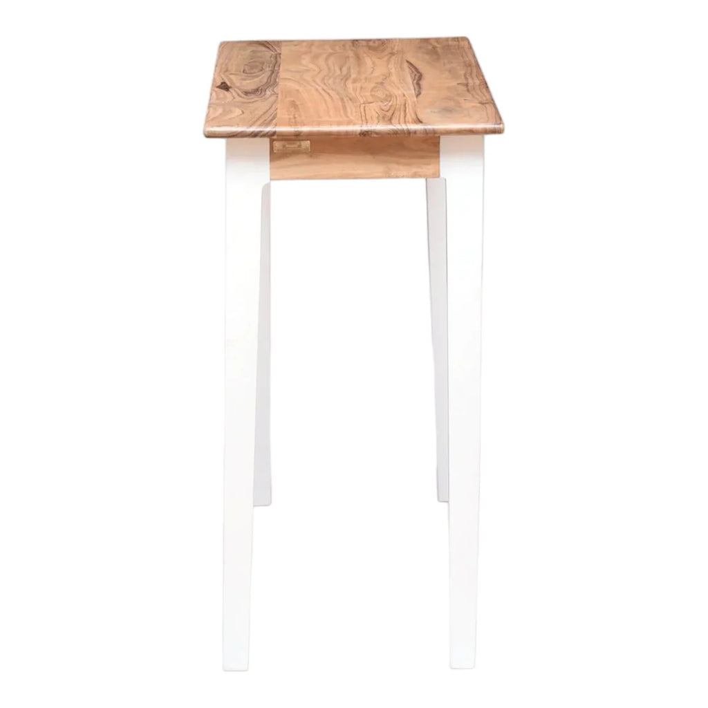 Nismaaya Nakos Study Table White Finish