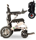 Fauteuil roulant électrique, Culver Mobility Fauteuil roulant électrique pliable léger Fauteuil roulant électrique sans danger, voyage aéronautique approuvé par la FDA (cadeau RAMP en fauteuil roulant gratuit) (argent-17,5 inc)(Default Title)