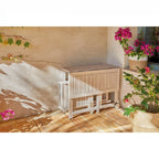Conjunto de Balcón Mesa + 4 Sillas Madera de Acacia, Corfú