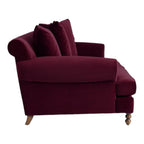 Josea 3 Seater Teak Wood Sofa