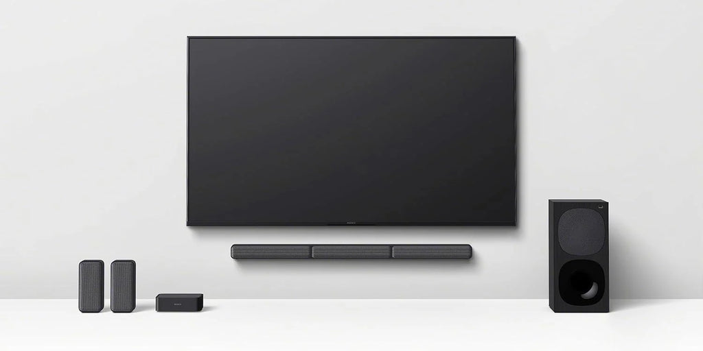 Sony HT-S40R - Barre de Son 5.1ch Home Cinéma avec Enceintes Satellites sans Fil, Noir