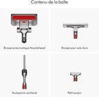 Dyson Big Ball Aspirateur traîneau Parquet 2 – Embout spécial pour sols en parquet