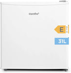 COMFEE' RCU40WH2(E) 31L Mini Congélateur, Porte Réversible, 4 Étoiles, Silencieux, pratique dans le Bureau, l'Hôtel et la Maison, Blanc