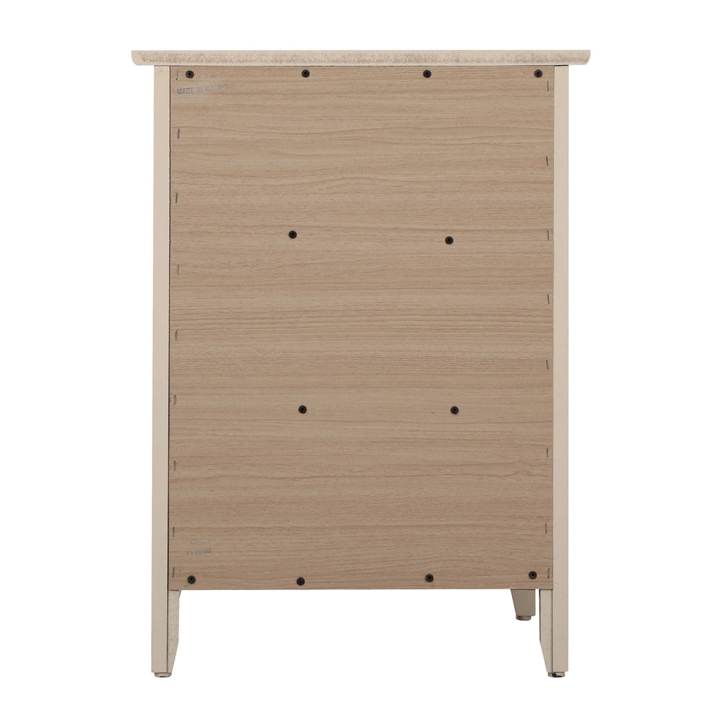 Daniel 3-drawer Transitional Wooden Nightstand