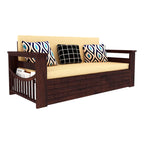 Nismaaya Indus 3 Seater Sofa Cum Bed Sheesham Wood