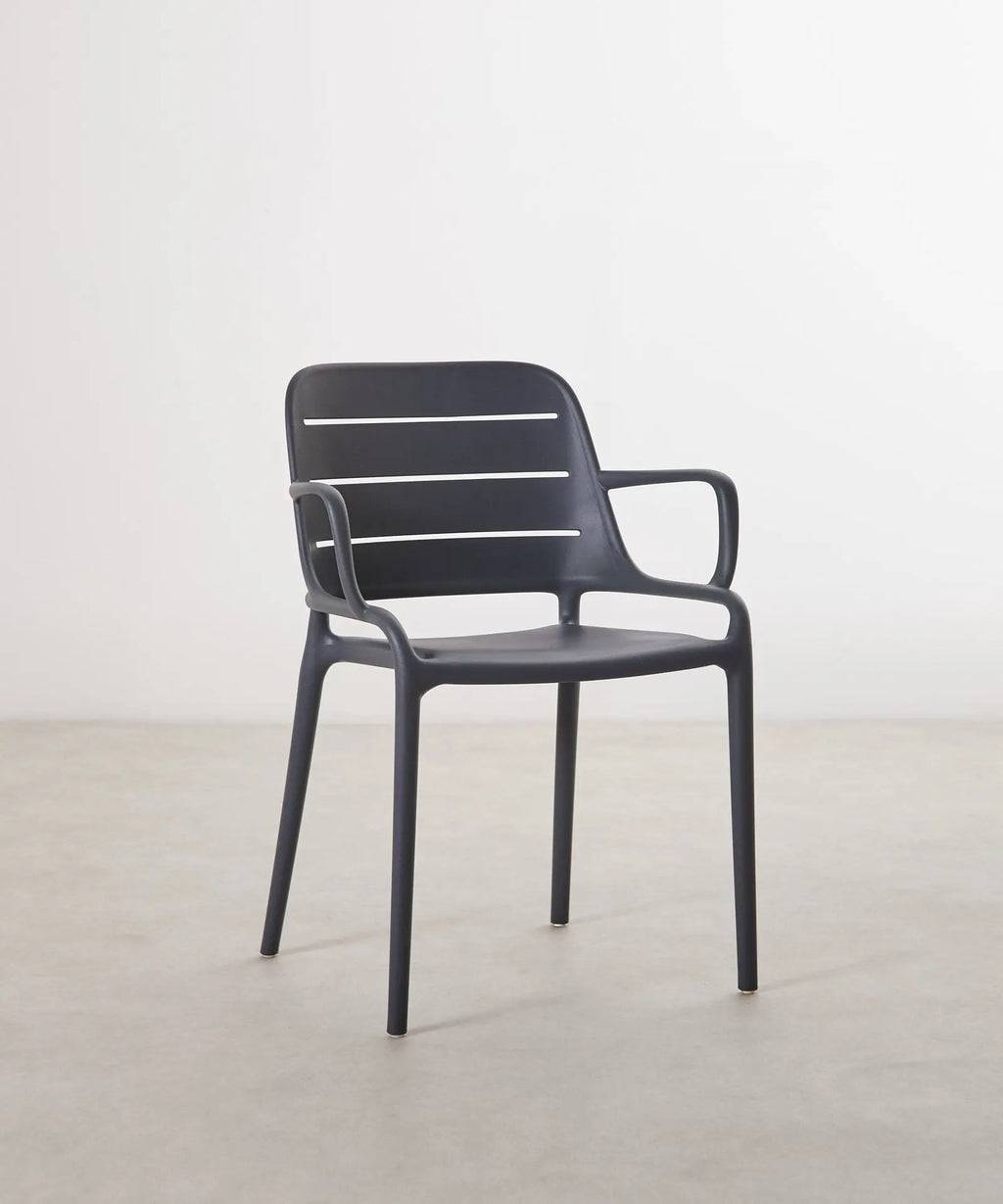Silla de Polipropileno con Reposabrazos Mila