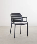 Silla de Polipropileno con Reposabrazos Mila