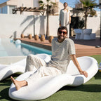 Tumbona Rasa para casas, piscinas, hoteles y beach club