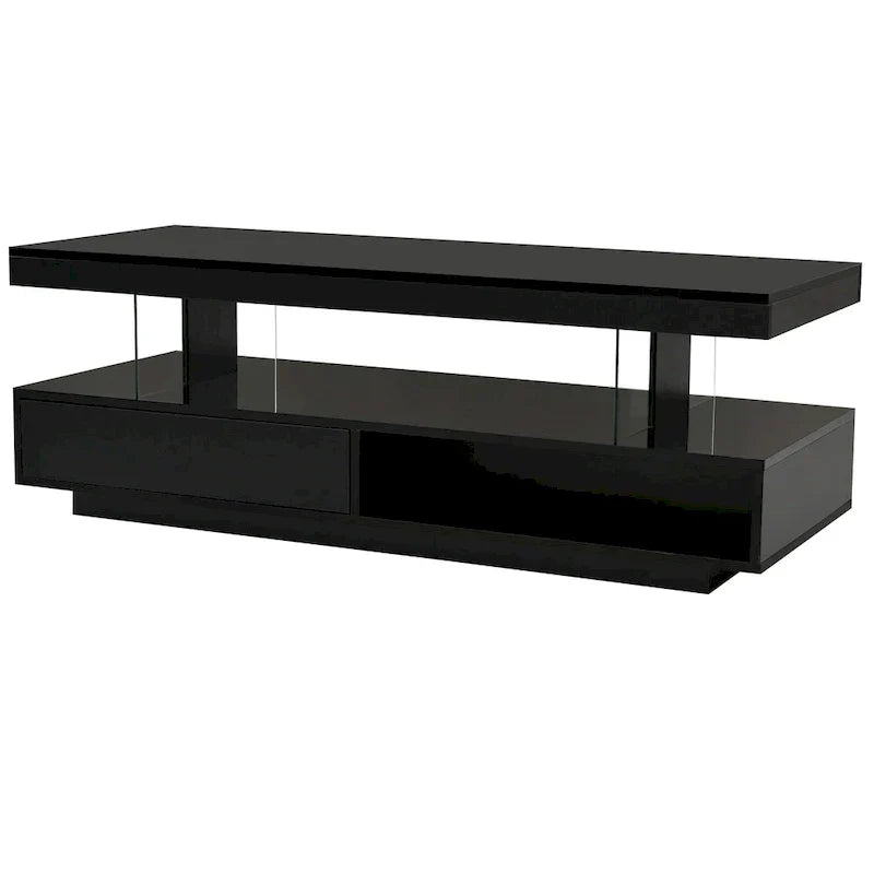 U-Can Led Coffee Table with Storage