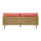 Nismaaya Aero Rattan 3 Seater Sofa Honey Finish