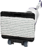 Rowenta Nettoyeur vapeur, Aspire et lave simultanément, Elimine 99,9% des bactéries, Adapté à tous les types de sols, Sans détergent, Diffuseur d'huiles essentielles, Clean&Steam Revolution RY7731WH
