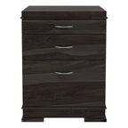 Nismaaya Acelin Modern Solid Wood 3 Drawer File Cabinet
