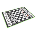 Tapiz Juego Ajedrez Y Damas - Medidas: 130 X 93 X 0.3 Cm - 2 Jugadores - Devessport
