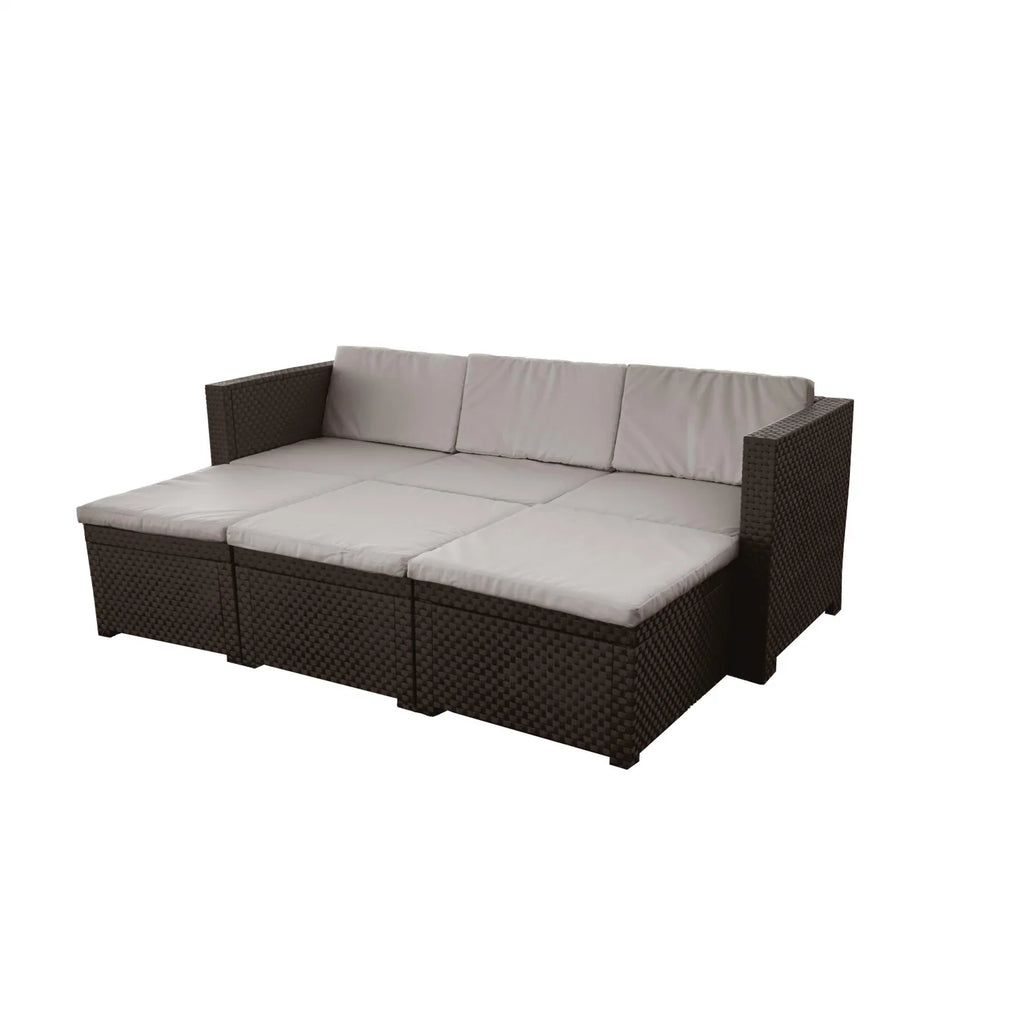 Conjunto de Jardín, Diva Chaisse Longue - Wengue