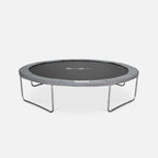 Cama Elástica Con Protección Red De 370cm, Gris