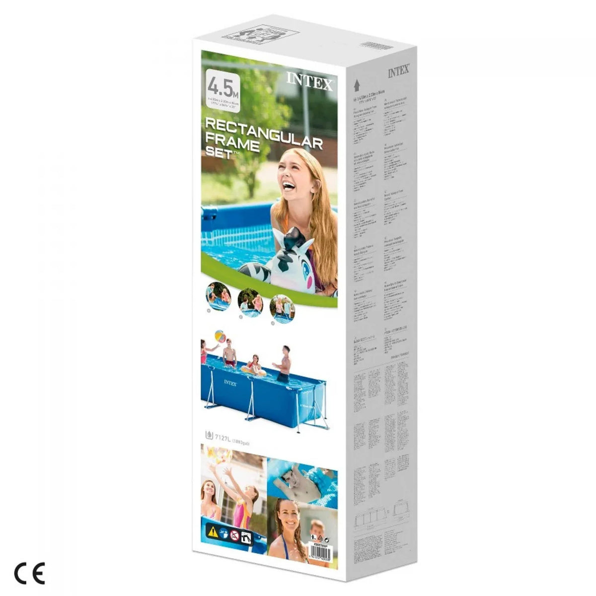 Piscina Desmontable Tubular Intex Small Frame 450x220x84 cm