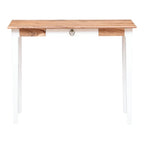 Nismaaya Nakos Study Table White Finish