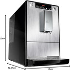 Melitta Caffeo Solo E950-111 machine expresso grains, 1.2L, acier