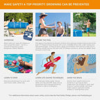 Intex - 28272NP - Piscine Metal Frame Junior rectangulaire Tubulaire (l) 3,00 x (l) 2,00 x (h) 0,75m