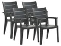 Lot Chaises Jardin - Gris