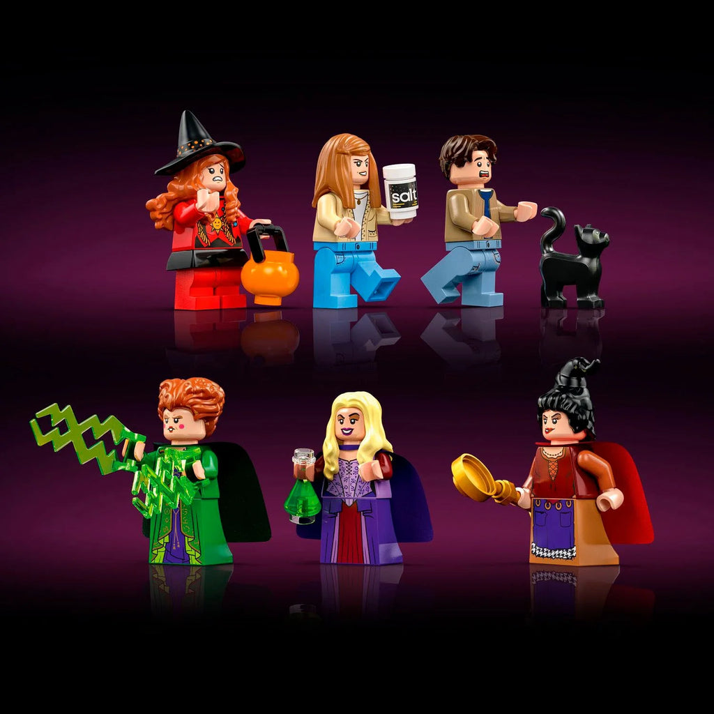 LEGO – Ideas Disney Hocus Pocus: The Sanderson Sisters’ Cottage Building Set, Halloween Gift for Adults 21341