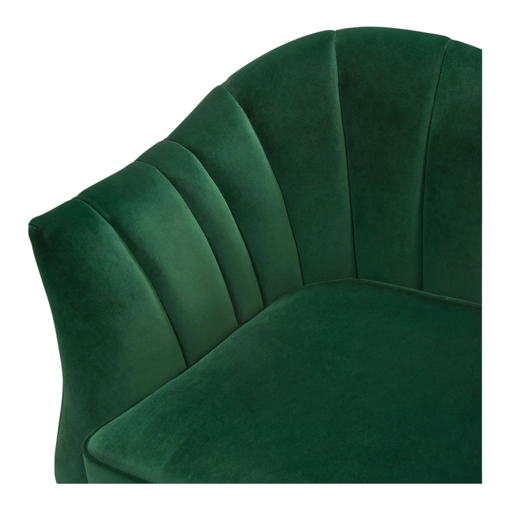 Bardhyl 3 Seater Fabric Sofa Green