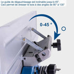 Scheppach Raboteuse & Dégauchisseuse compacte HMS850 | Puissance 1250W | 2 fers en acier rapide | Largeur de rabotage 204mm | Hauteur de passage 120mm | Régime de l'arbre 8500-1min