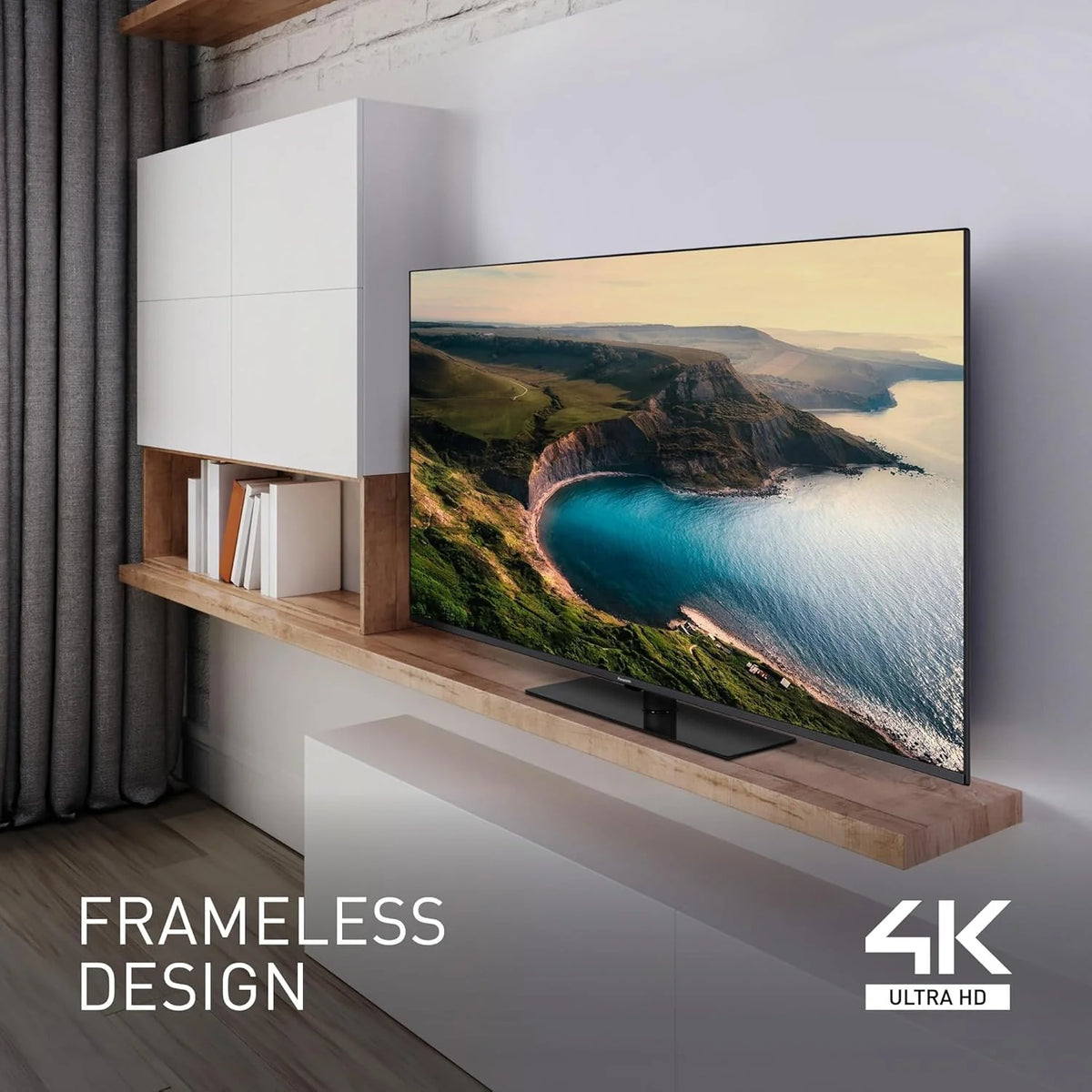 Panasonic TN-43W70AEZ, Série W70 43 Pouces 4K Ultra HD LED Smart TV, 2024, Assistant Google, Chromecast, Dolby Vision & Atmos, Mode Jeux, Bluetooth, pour Une expérience visuelle exceptionnelle