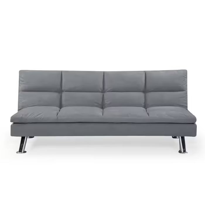 Banquette Clic Clac 3 Places Gris Vanan Banquette lit