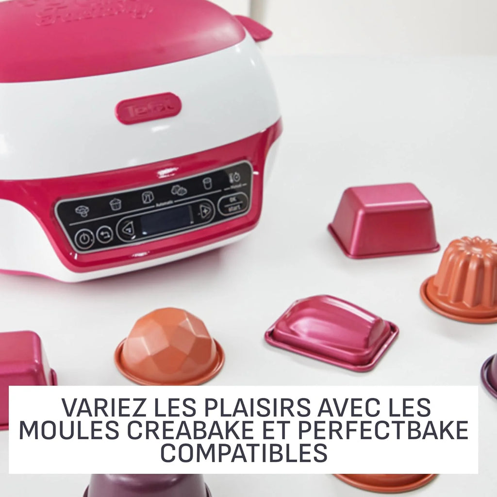 Cake Factory Délices, Machine à gâteaux, 5 programmes, mode manuel, moules muffins, cakes, madeleines, donuts