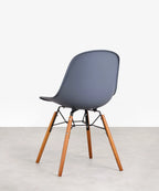 Silla de Polipropileno y Madera Elon