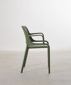 Silla de Polipropileno con Reposabrazos Mila