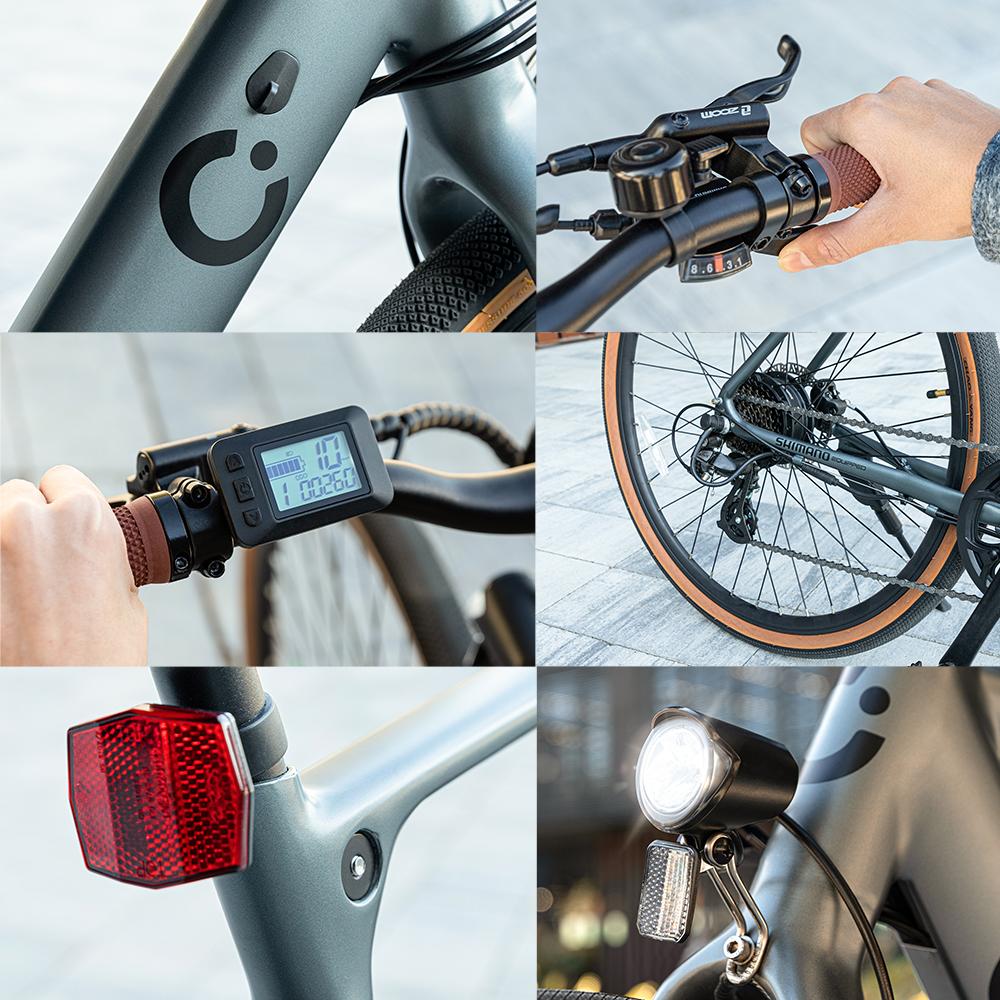 Bicicleta eléctrica Sprint Silver