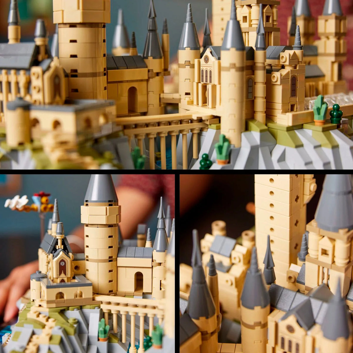 LEGO – Harry Potter Castillo de Hogwarts y Terrenos Set de Construcción Mágica 76419