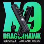 Máquina de Tatuaje Wireless Dragonhawk X9 con recorrido de 3.5 mm