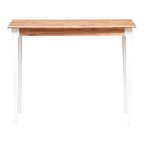 Nismaaya Nakos Study Table White Finish