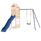 Parque Infantil De Exterior Madera Maciza De Pino Vidaxl