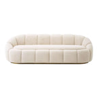 Becalel 3 Seater Fabric Sofa